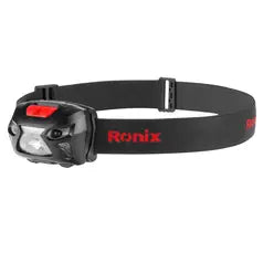 Ronix Wiederaufladbare Stirnlampe mit Bewegungssensor 5 W - 280 Lumen