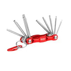 Ronix Faltbarer Aluminium-Torx-Schlüsselsatz (8-teilig)