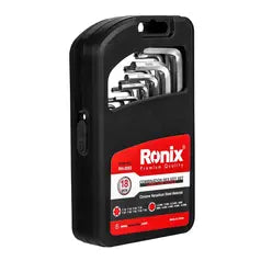 Ronix Langer Kombi-Innensechskantschlüsselsatz (18-teilig)