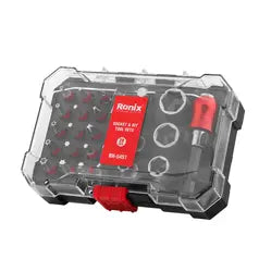 Ronix Steckschlüssel- & Bit-Sortiment (29-teilig)