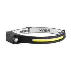 Ronix Wiederaufladbare Stirnlampe mit Bewegungssensor 5 W - 350 Lumen