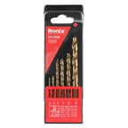 Ronix 5% Cobalt HSS-Bohrersatz (2, 3, 4, 5, 6, 8 mm)