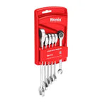Ronix Ratschen-Ringmaulschlüssel-Set 6-teilig