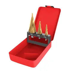 Ronix Spiralstufenbohrer-Set (3-teilig)