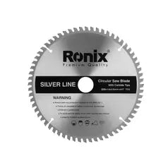 Ronix Kreissägeblatt - 230 x 64 Zähne - MDF - Silverline Serie