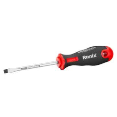 Ronix Schlitzschraubendreher mit TPR-Griff, 6,5 * 100 mm