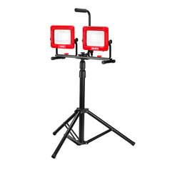 Ronix Doppel-LED-Arbeitsleuchte mit Stativ, 50 W