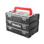 Ronix Kunststoff-Werkzeug-Organizer mit mehreren Ebenen 19,5 18 28 cm