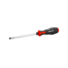 Ronix Schlitz-Schraubendreher mit Schlagkappe und TPR-Griff, 9 × 150 mm