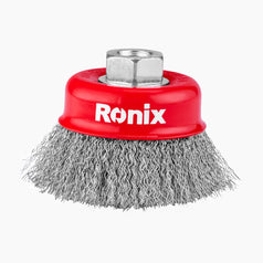 Ronix Gewellte Topfbürste 75 mm
