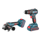 Ronix Akku-Kombi-Set 20 V (2-teilig) (Schlagbohrer und Mini-Winkelschleifer)