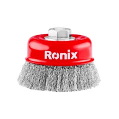 Ronix Gewellte Topfbürste 100 mm