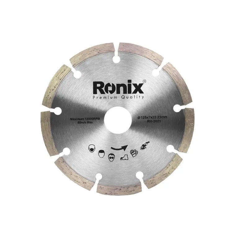 Ronix RH-3521 – Granit-Trennscheibe 125 x 22,2 x 7 mm