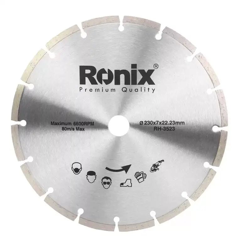 [RX-RH-3523] Ronix RH-3523 – Granit-Trennscheibe 230 x 22,2 x 7 mm