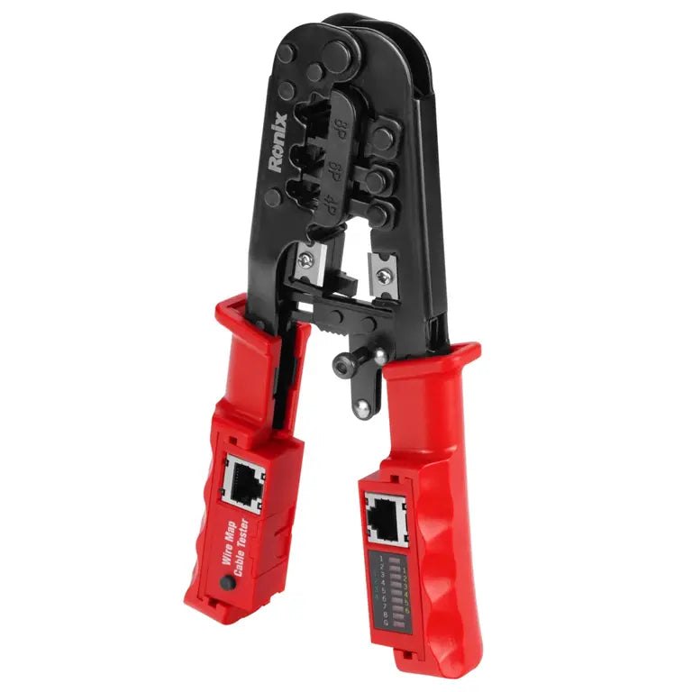 [RX-RH-1831] Ronix RH-1831 – Crimpzange modular mit integrierter Prüfvorrichtung