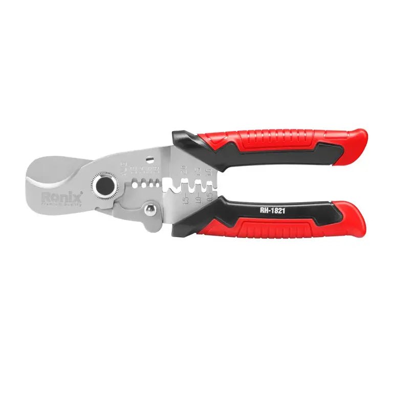 Ronix RH-1821 – Multifunktions-Abisolierzange, 7 Zoll