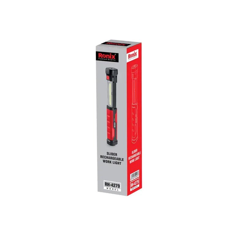 [RX-RH-4279] Ronix RH-4279 – Wiederaufladbare Slider-Arbeitsleuchte