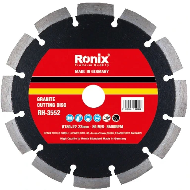 [RX-RH-3552] Ronix RH-3552 – Granit-Trennscheibe 115 mm-Segment 11