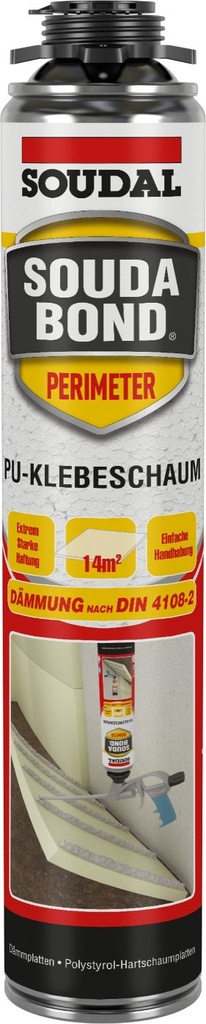[SD-117125] Soudal Soudabond Perimeter Klebeschaum Grau 750 ml