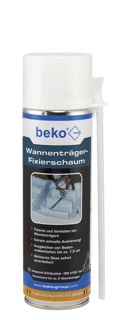 [1003] beko Wannenträger Fixierschaum 400 ml PU-Schaum