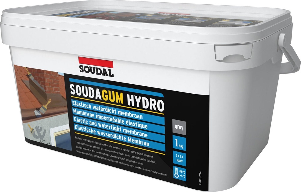 [SD-134553] Soudal Soudagum Hydro Kit Grau 1 kg