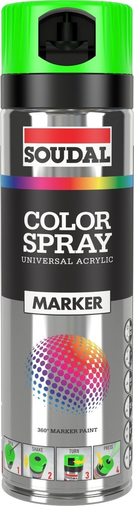 [SD-155571] Soudal Color Spray Marker Markierspray Orange 500 ml