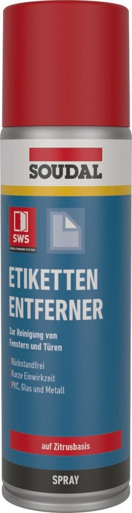 [SD-167760] Soudal Etiketten-Entferner 300 ml