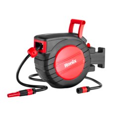 [RX-RH-6131] Ronix Automatische Gartenschlauchtrommel 15 m-1/2 Zoll